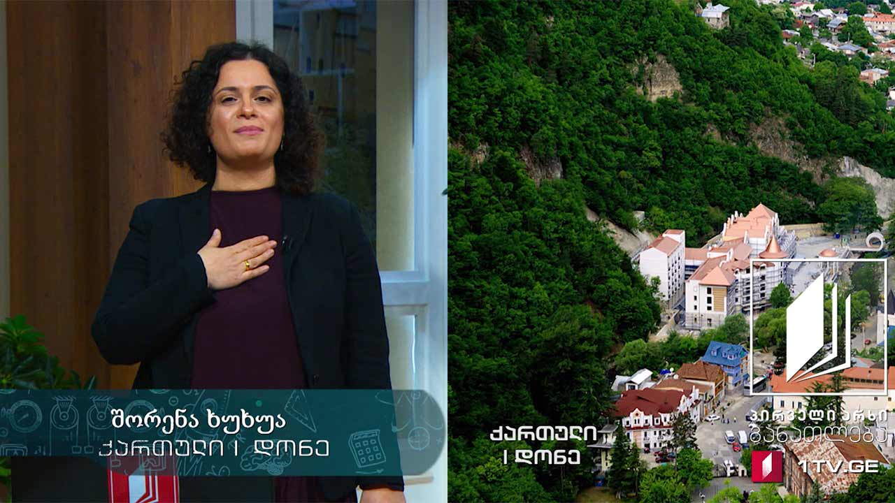 ქართული ენა არაქართულენოვანი სკოლებისთვის, I დონე, პირველი გაკვეთილი - 3 აპრილი, 2020 #ტელესკოლა