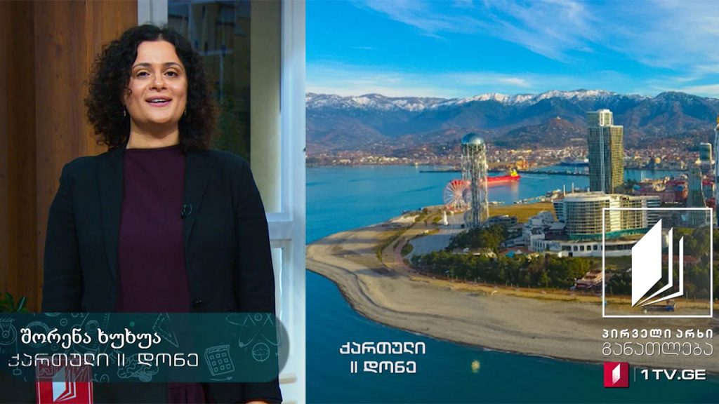 ქართული ენა არაქართულენოვანი სკოლებისთვის, II დონე, პირველი გაკვეთილი – 3 აპრილი, 2020 #ტელესკოლა