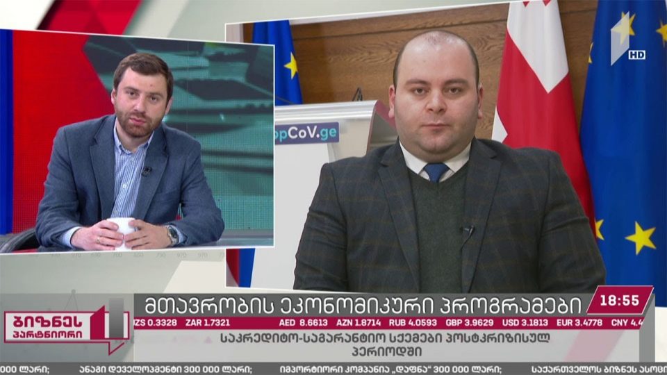 ბექა ლილუაშვილი - რესურსების მობილიზების მიზნით სახელმწიფო ბიუჯეტისა და ფისკალური პოლიტიკის გადახედვის პროცესი მიმდინარეობს