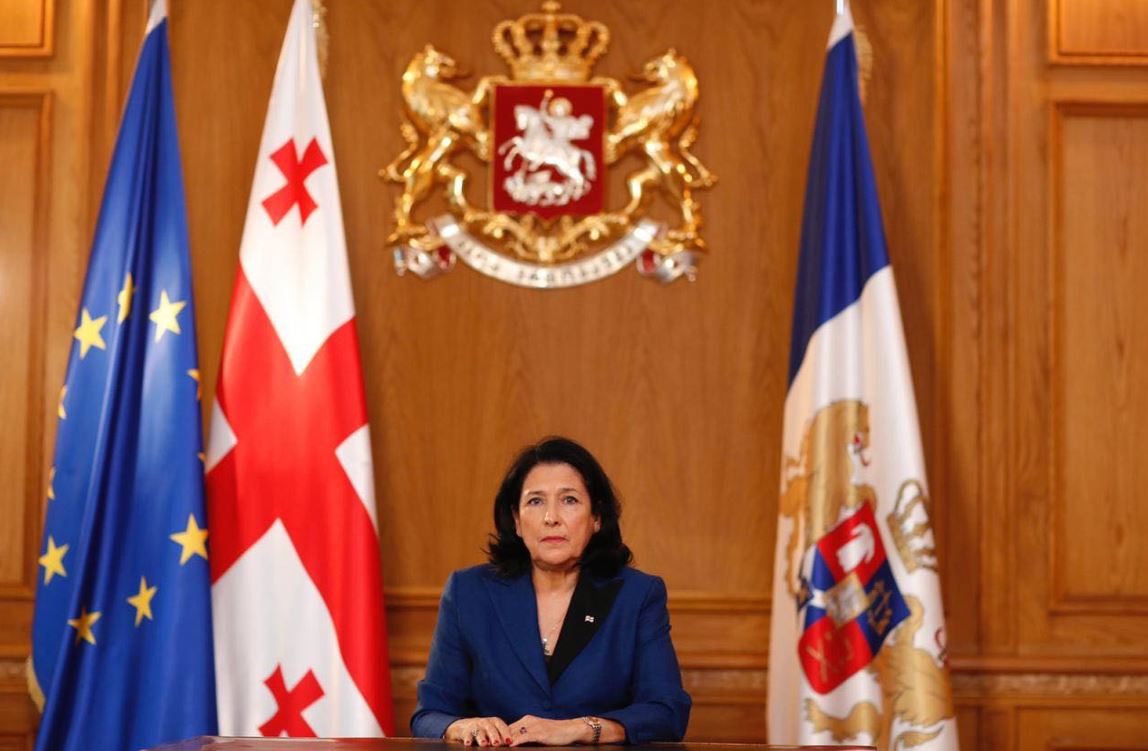 სალომე ზურაბიშვილის ვიდეომიმართვა