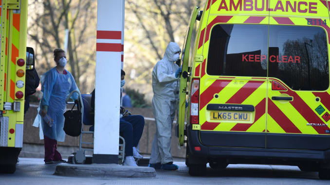 დიდი ბრიტანეთის საავადმყოფოებში ბოლო 24 საათის განმავლობაში კორონავირუსით 847 ადამიანი დაიღუპა