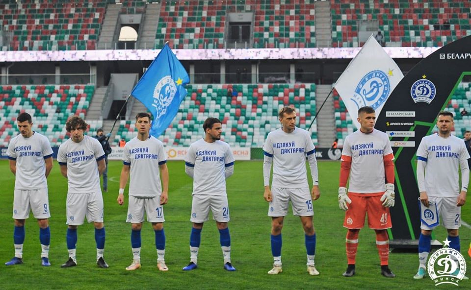 რასაც აკეთებთ, ეს უგუნურებაა - ბელარუსმა მხატვარმა ფეხბურთელების საქციელი დაგმო