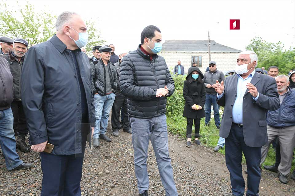 მარნეულის რამდენიმე სოფელში აქციები გაიმართა