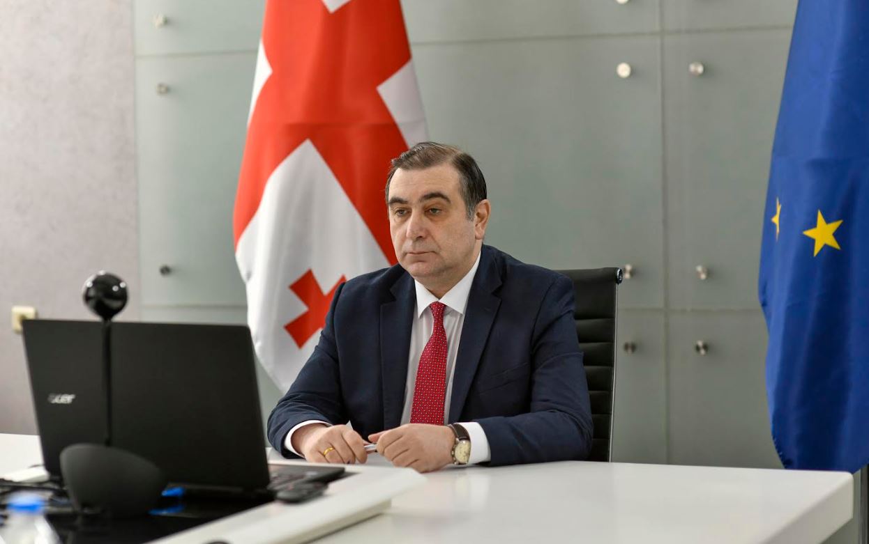 მიხეილ ჩხენკელმა იუნესკო-ს მიერ ორგანიზებულ ონლაინმინისტერიალის მონაწილეებს საქართველოში განხორციელებული ახალი პროექტი „ტელესკოლა“ გააცნო