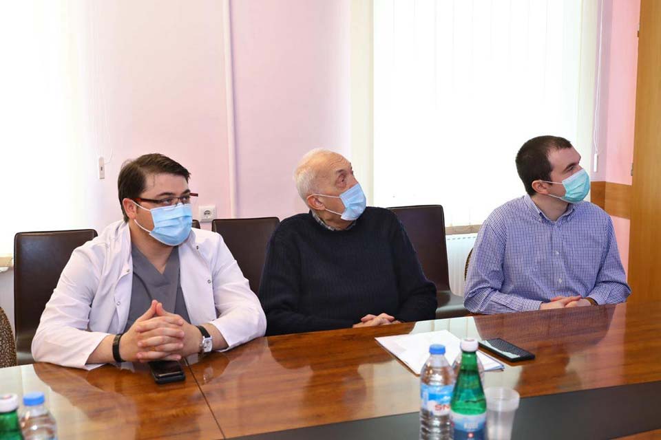 თავდაცვის სამინისტრო - თენგიზ ცერცვაძემ სამხედრო ჰოსპიტლის მუშაობას უმაღლესი შეფასება მისცა