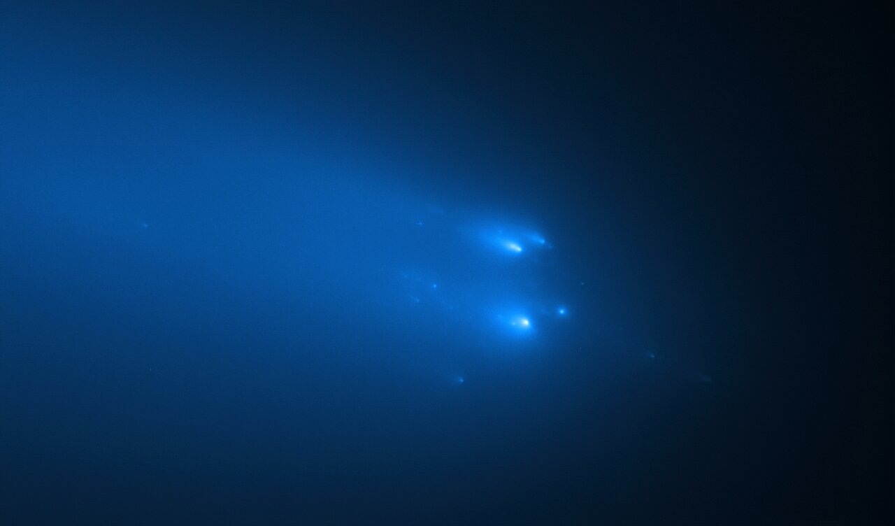 მზის სისტემის შიდა ნაწილში შემოსული კომეტა ნამსხვრევებად იქცა — ჰაბლმა პროცესი გადაიღო
