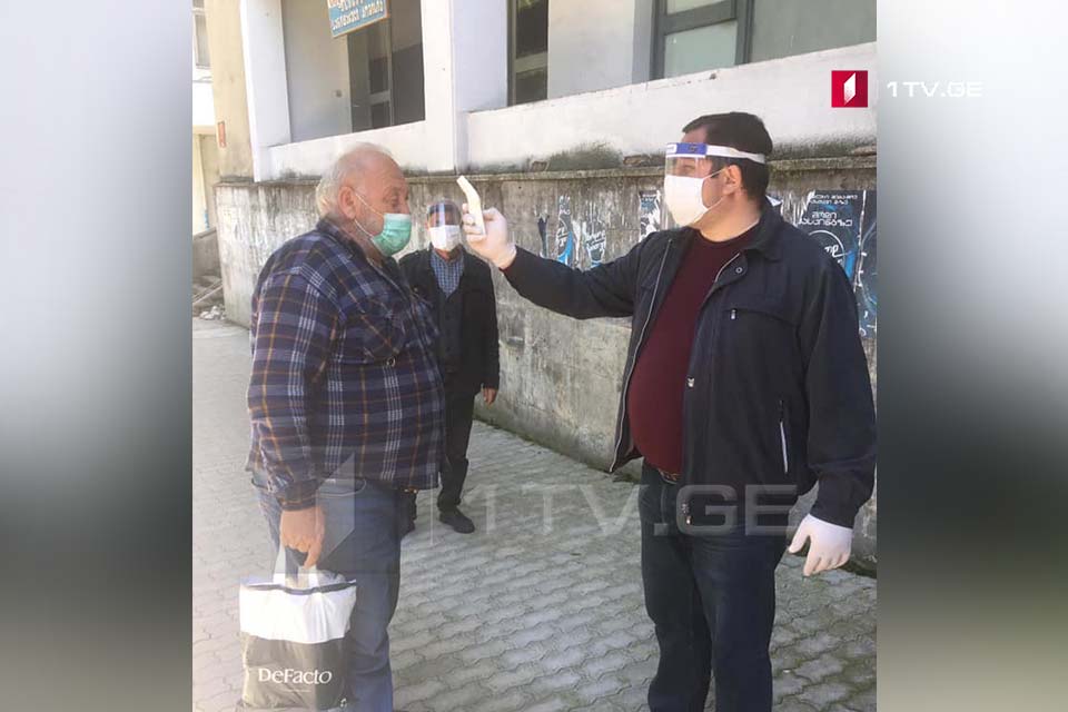 კორონავირუსის შესაძლო გავრცელების პრევენციის მიზნით, კახეთში საყოველთაო თერმოსკრინინგი დაიწყო