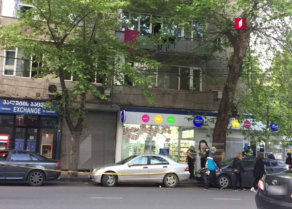 თბილისში, ცინცაძის ქუჩაზე ინციდენტი მოხდა