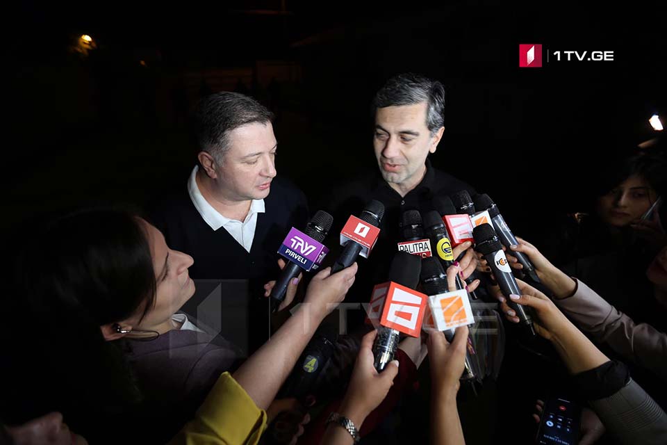 Gigi Ugulava, Irakli Okruashvili leave prison 