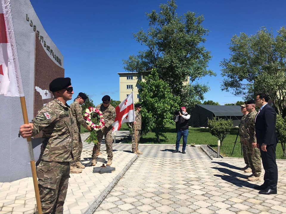 სენაკის მეორე ქვეით ბრიგადაში საქართველოს დამოუკიდებლობის დღე აღნიშნეს