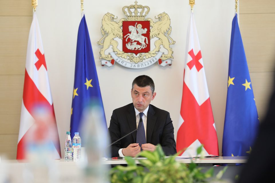 გიორგი გახარიამ თავდაცვის მინისტრ ირაკლი ღარიბაშვილს მადლობა გადაუხადა