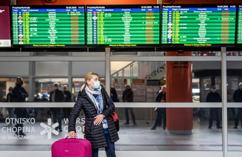 პოლონეთი საერთაშორისო ფრენების აკრძალვის 16 ივნისამდე გახანგრძლივებას გეგმავს
