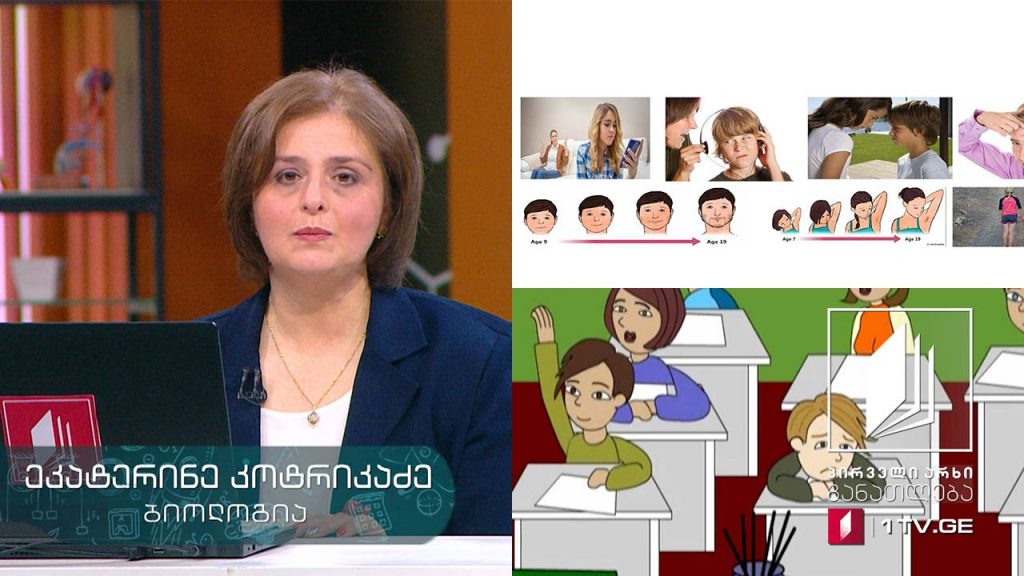 ბიოლოგია, VII კლასი – ადამიანის სასიცოცხლო ციკლის თავისებურებანი #ტელესკოლა