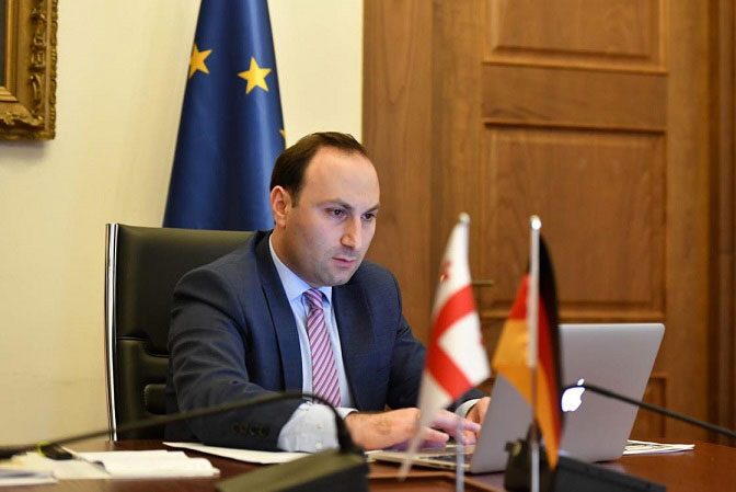 ანრი ოხანაშვილმა რუსეთთან, ცენტრალურ აზიასა და აღმოსავლეთ პარტნიორობის ქვეყნებთან საზოგადოებრივი თანამშრომლობის გერმანიის კოორდინატორთან ონლაინშეხვედრა გამართა