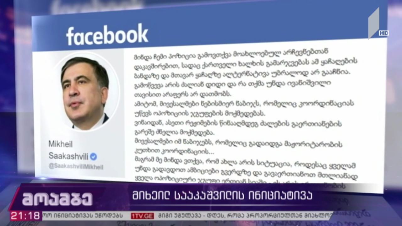 მიხეილ სააკაშვილის ინიციატივა