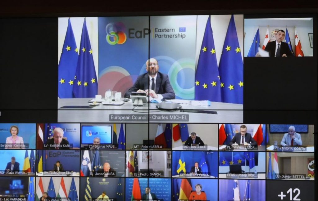 Georgian Prime Minister Participates in the EaP Leaders Dialogue