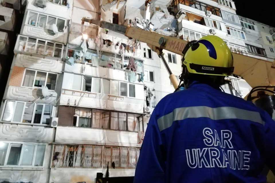 კიევში, საცხოვრებელ კორპუსში მომხდარი აფეთქების შედეგად დაღუპულთა რიცხვი სამამდე გაიზარდა [ვიდეო]