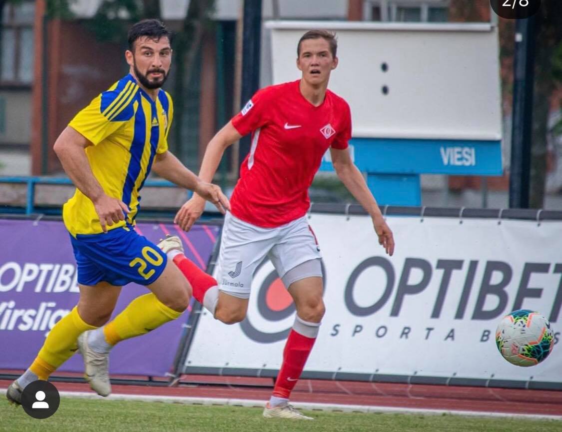 ქართველი ფეხბურთელი ლატვიური ლიგის საუკეთესოებშია