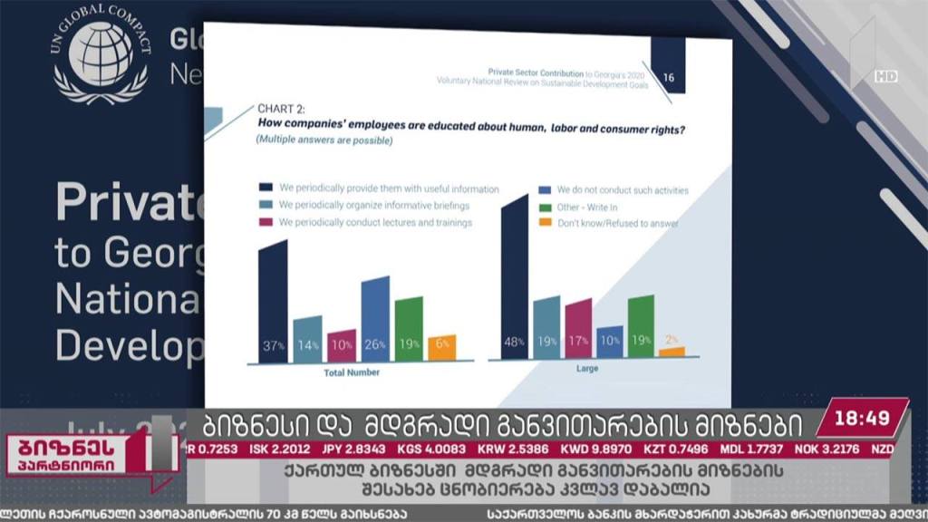 ბიზნესი და მდგრადი განვითარების მიზნები