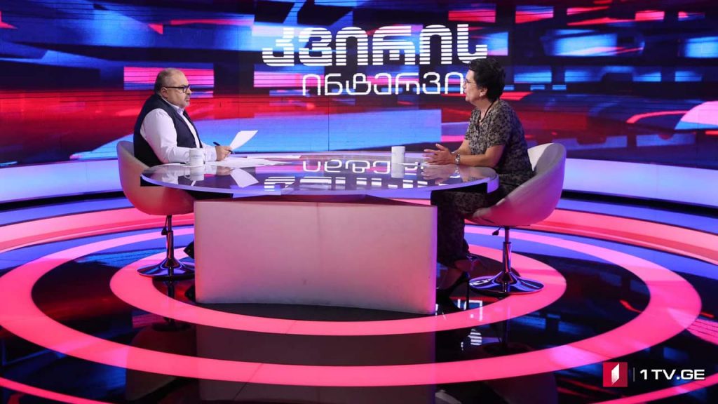 ნინო ბურჯანაძე – „ერთიანი საქართველოს“ თავმჯდომარე „კვირის ინტერვიუში“ #LIVE