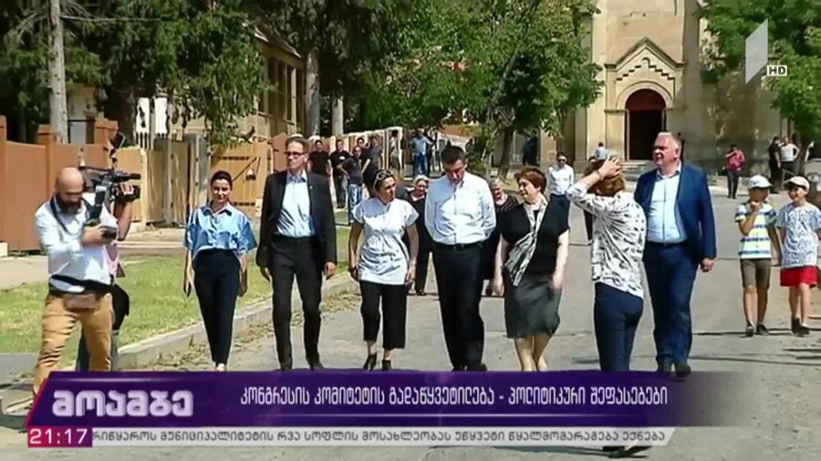 კონგრესის კომიტეტის გადაწყვეტილება - პოლიტიკური შეფასებები