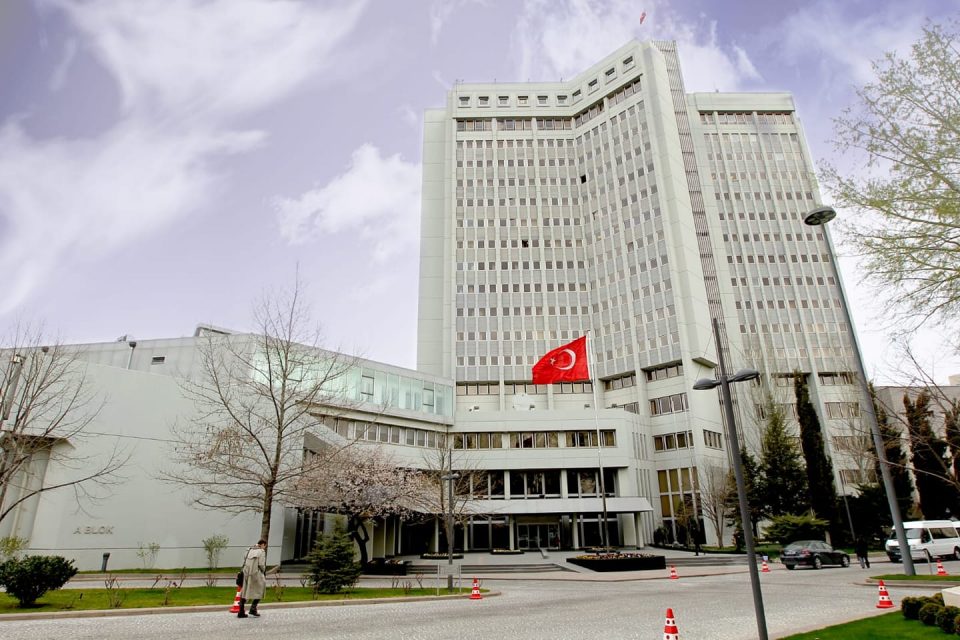 თურქეთის საგარეო საქმეთა სამინისტრო - თურქეთი მკაცრად გმობს სომხეთის სამხედრო ძალების მიერ აზერბაიჯანის თოვუზის რეგიონზე თავდასხმას