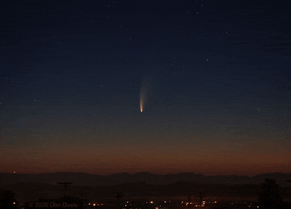 დღეიდან, შეუიარაღებელი თვალით შეგიძლიათ დაინახოთ კომეტა, რომელიც შემდეგში 6800 წლის შემდეგ გამოჩნდება — #1TVმეცნიერება