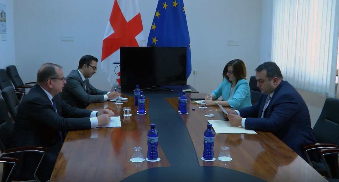 ლაშა დარსალიამ ევროკავშირის სადამკვირვებლო მისიის ხელმძღვანელთან საოკუპაციო ხაზზე საქართველოს მოქალაქის დაჭრისა და უკანონო დაკავების ფაქტი განიხილა