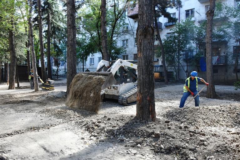 თბილისში, ქავთარაძის ქუჩაზე ახალი დასასვენებელი სივრცე მოეწყობა