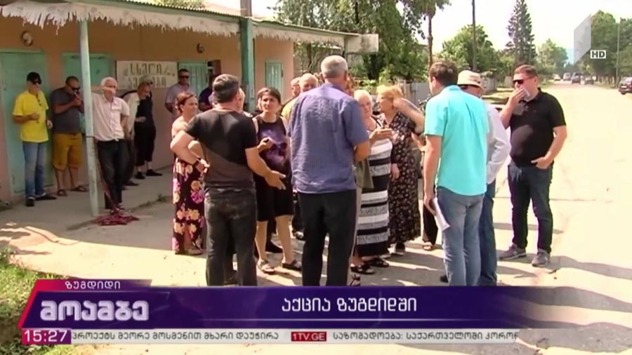 აქცია ზუგდიდში