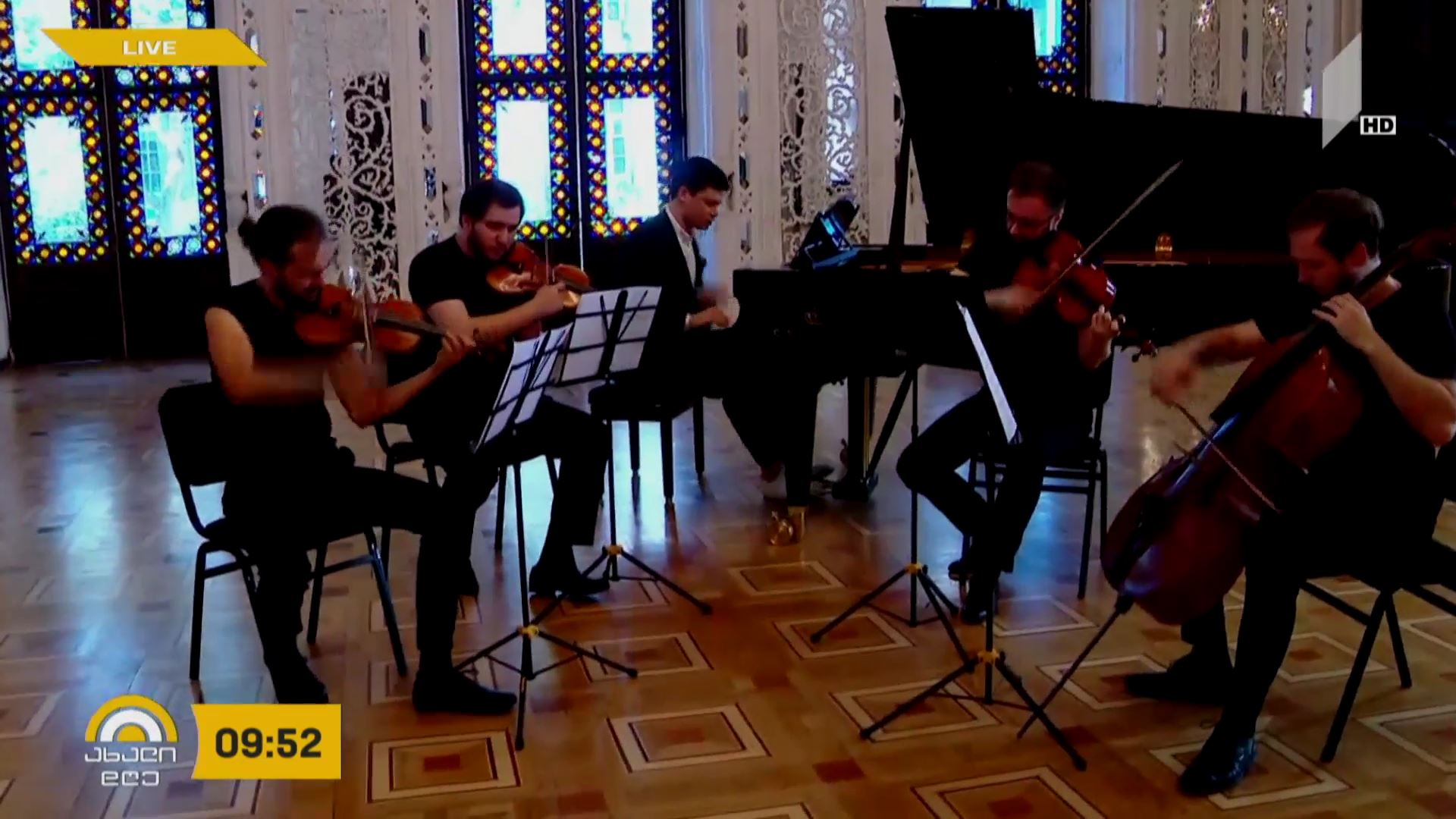 გია ყანჩელის სახელობის სიმებიანი კვარტეტი სტუმრად დავით ალადაშვილის რუბრიკაში