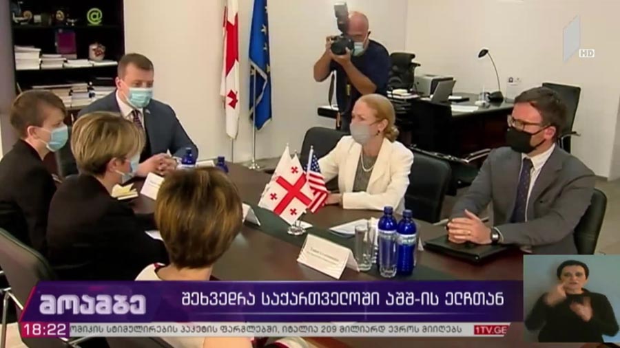 ომბუდსმენის შეხვედრა საქართველოში აშშ-ის ელჩთან