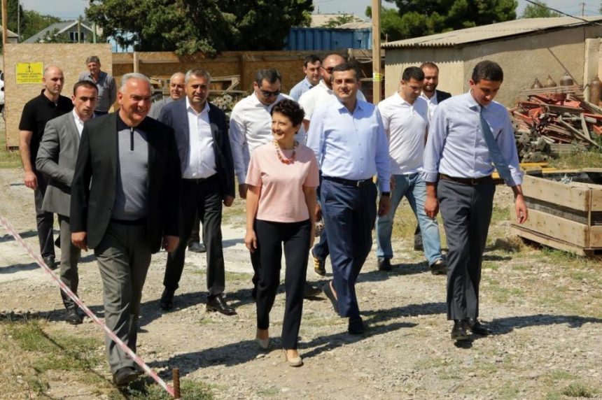 თეა წულუკიანმა გარდაბანში იუსტიციის სახლის მშენებლობა დაათვალიერა