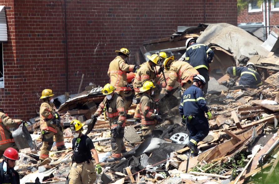 ბალტიმორში ბუნებრივი აირის აფეთქების შედეგად სამი სახლი დაინგრა, დაიღუპა ერთი ადამიანი