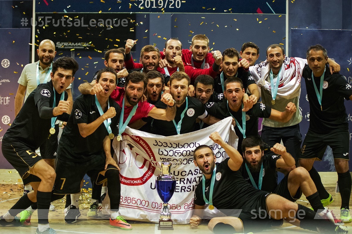 კავკასიის უნივერსიტეტი ფუტსალის ლიგა 2-ის ჩემპიონია