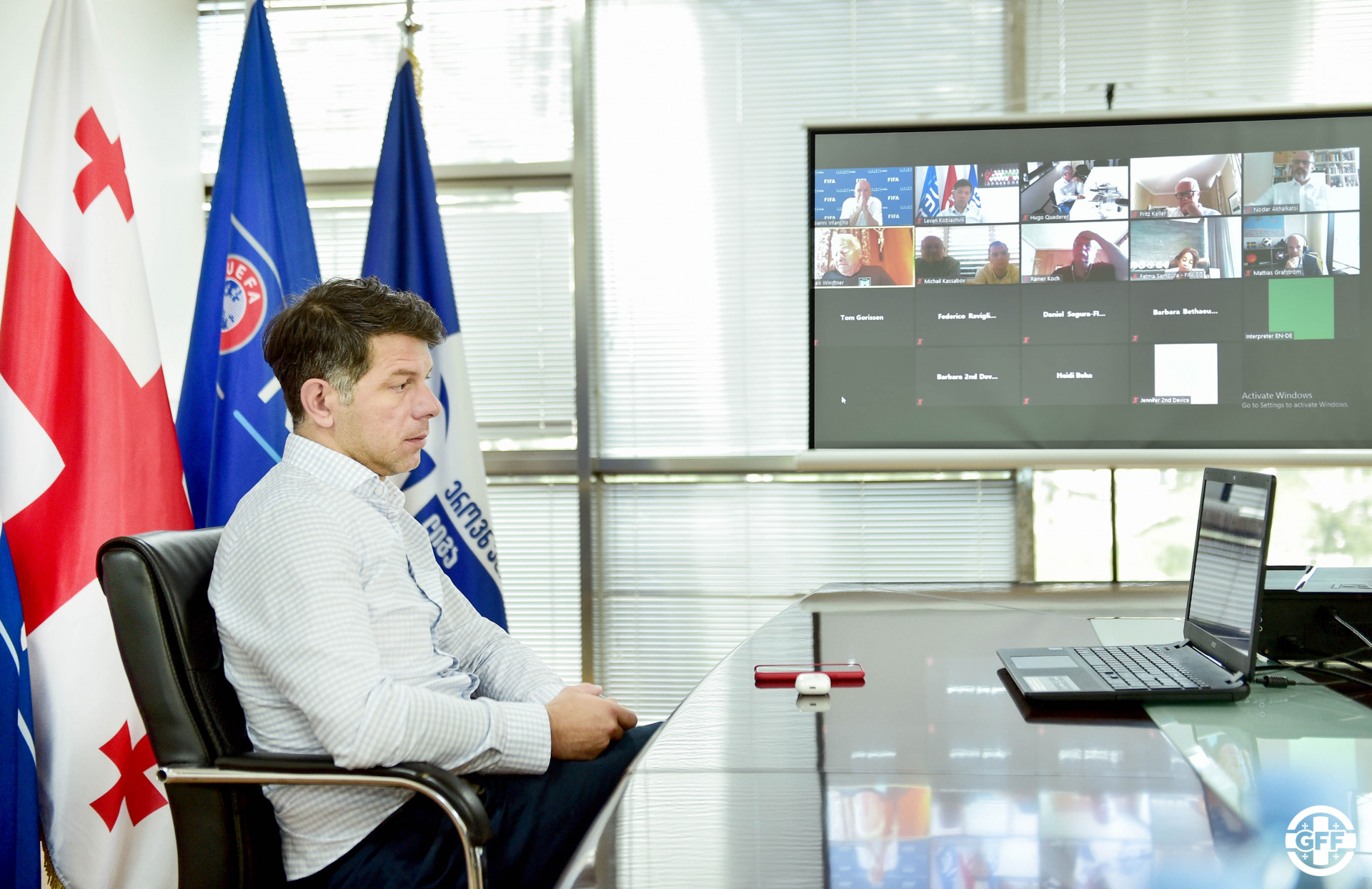 კობიაშვილმა ფიფას სამუშაო შეხვედრაში მიიღო მონაწილეობა