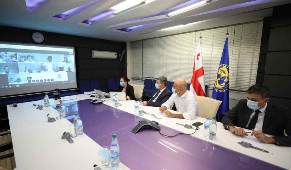 ივანე მაჭავარიანი საერთაშორისო სავალუტო ფონდის მისიის წარმომადგენლებს შეხვდა