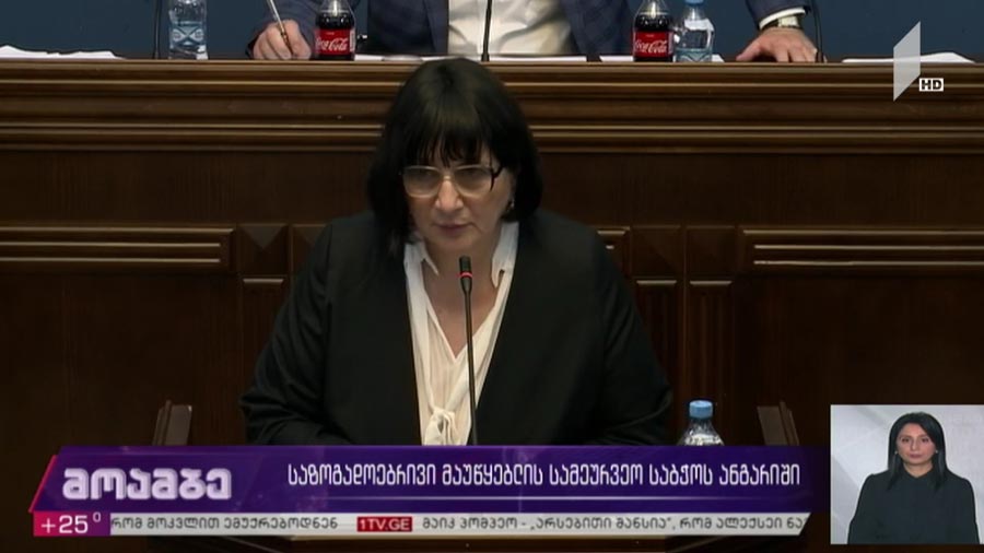 საზოგადოებრივი მაუწყებლის სამეურვეო საბჭოს ანგარიში