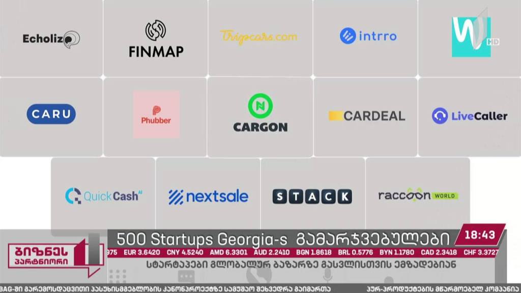 500 Startups Georgia-ს პროგრამა აქტიურად მიმდინარეობს