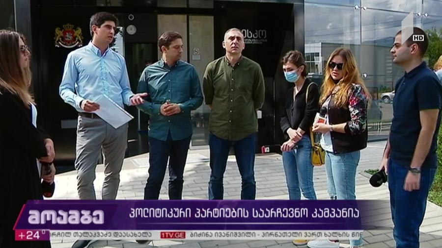 პოლიტიკური პარტიების საარჩევნო კამპანია