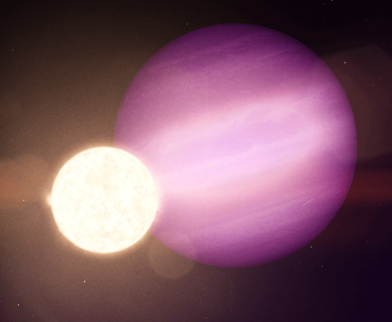 ციცქნა მკვდარი ვარსკვლავის გარშემო უზარმაზარი გაზის გიგანტი პლანეტა აღმოაჩინეს — #1tvმეცნიერება