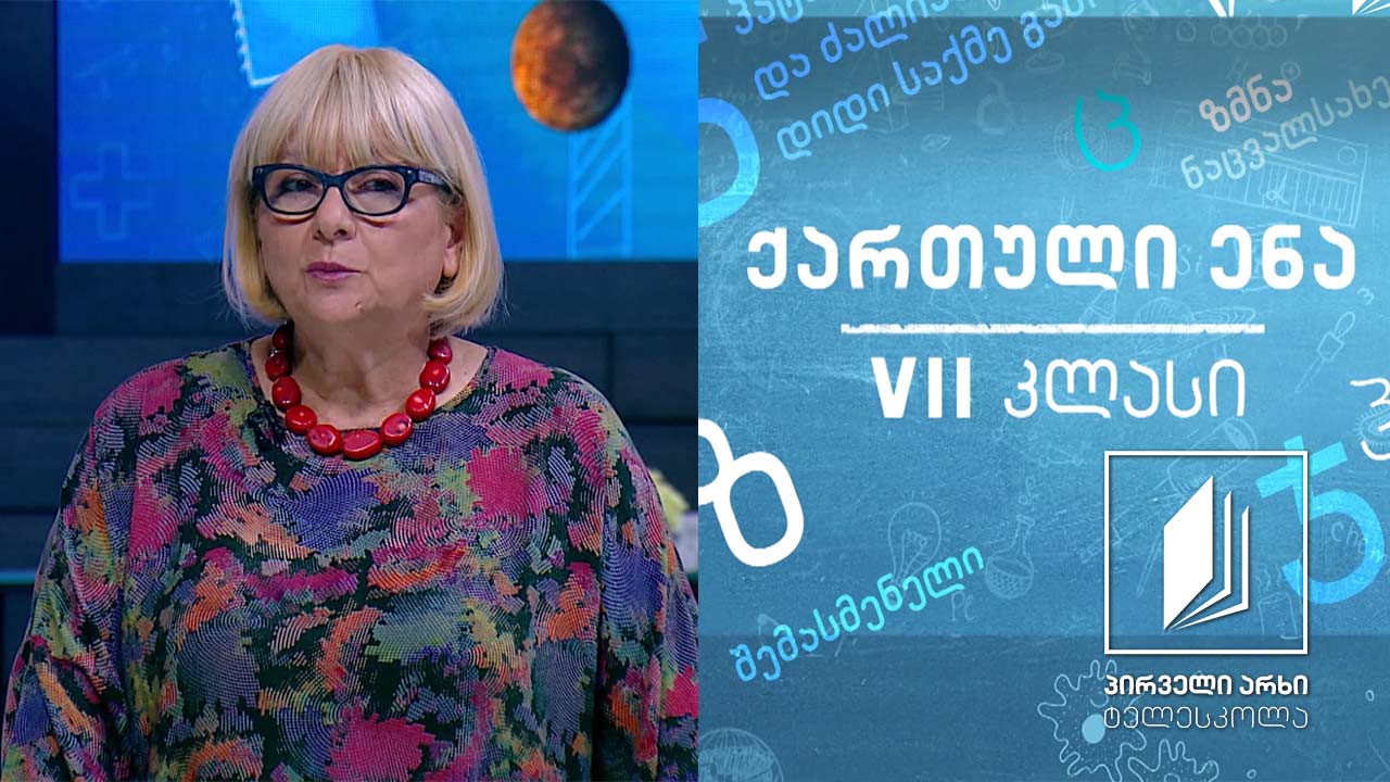 ქართული, VII კლასი - სულხან-საბა ორბელიანი, „სოფლის მაშენებელნი“ #ტელესკოლა