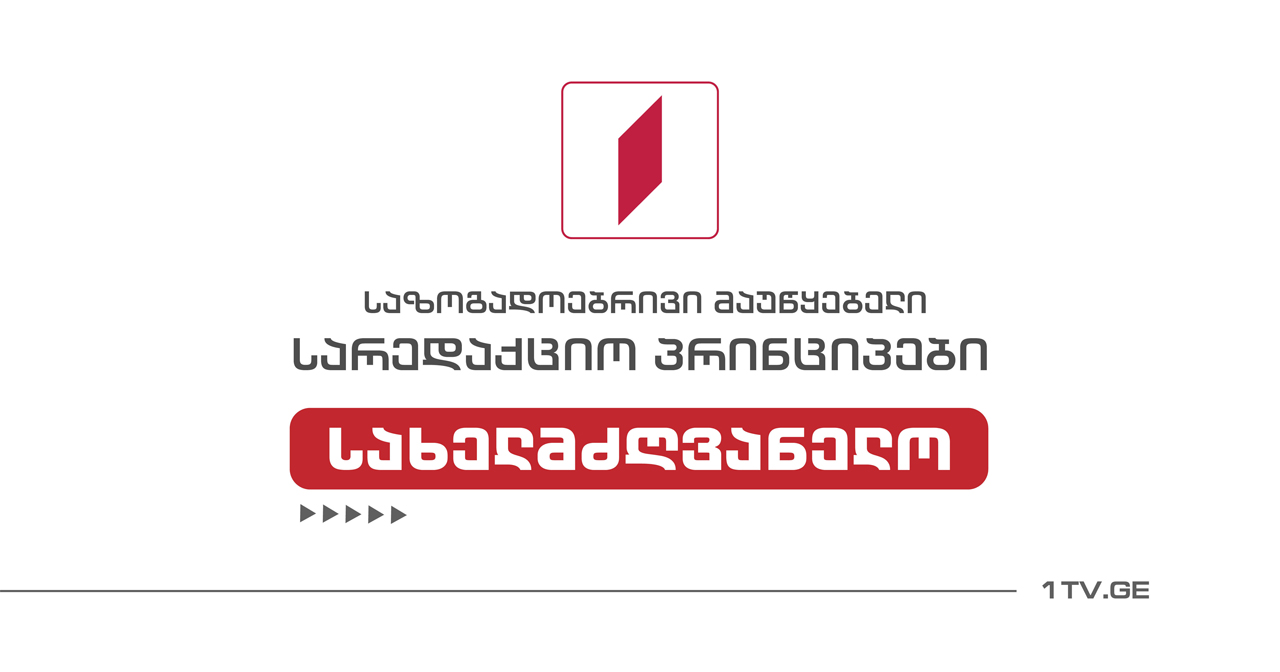 ჯონათან სთოუნმენმა საქართველოს პირველი არხის ჟურნალისტებთან ერთად საზოგადოებრივი მაუწყებლის სარედაქციო პრინციპები შეიმუშავა