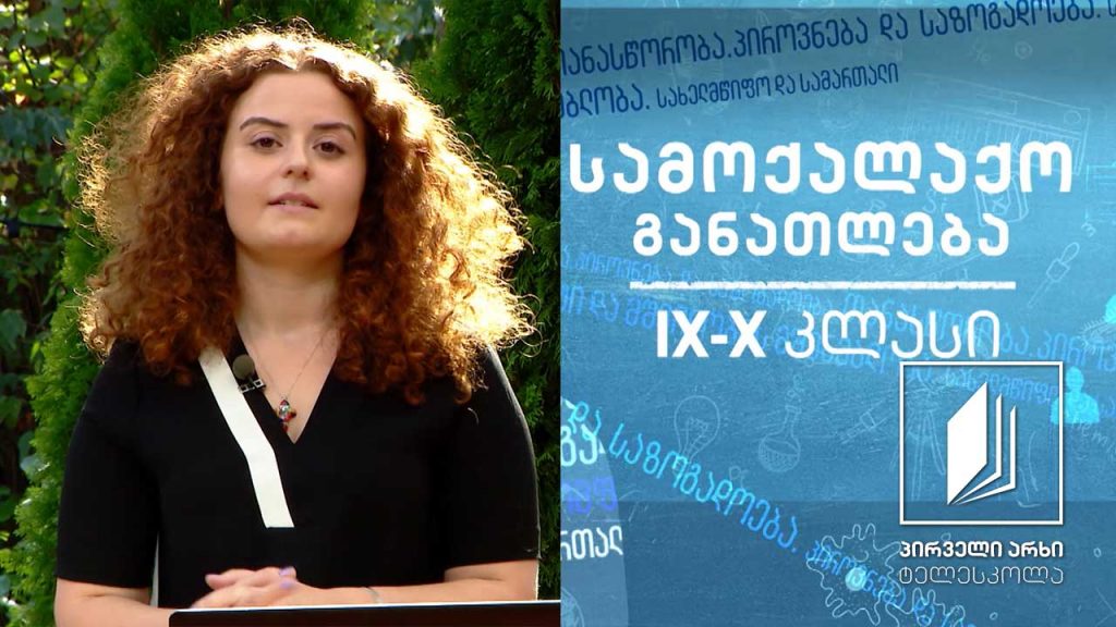 სამოქალაქო განათლება, IX-X კლასები – პროფესიები და სამომავლო გეგმის დასახვა #ტელესკოლა