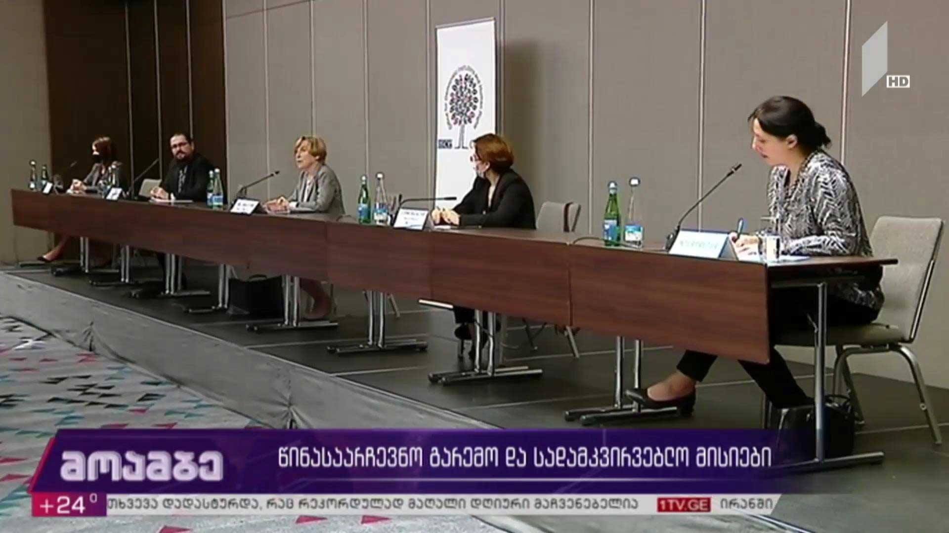 წინასაარჩევნო გარემო და სადამკვირვებლო მისიები 
