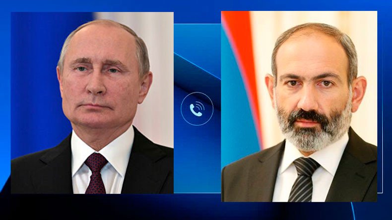 Vladimir Putin və Nikol paşinyan arasında telefon söhbəti baş tutdu