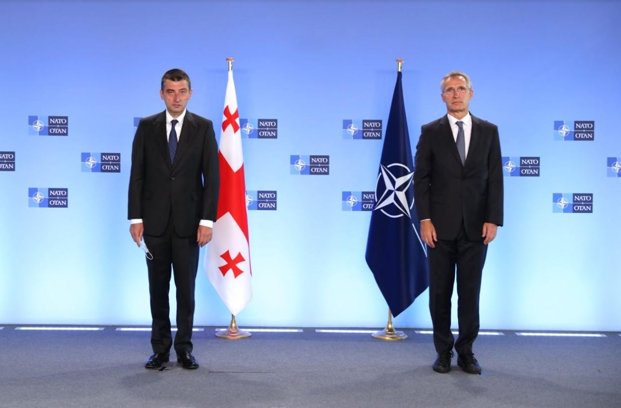 იენს სტოლტენბერგი გიორგი გახარიას - დიდი მადლობა თქვენი პირადი ერთგულებისთვის ალიანსის მიმართ