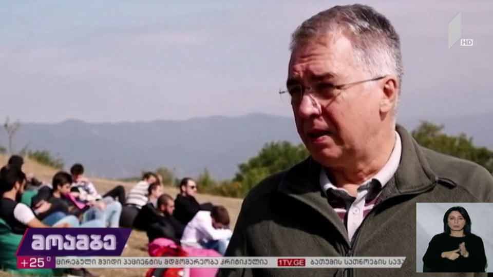 დავით სერგეენკო სტუდენტებს შეხვდა