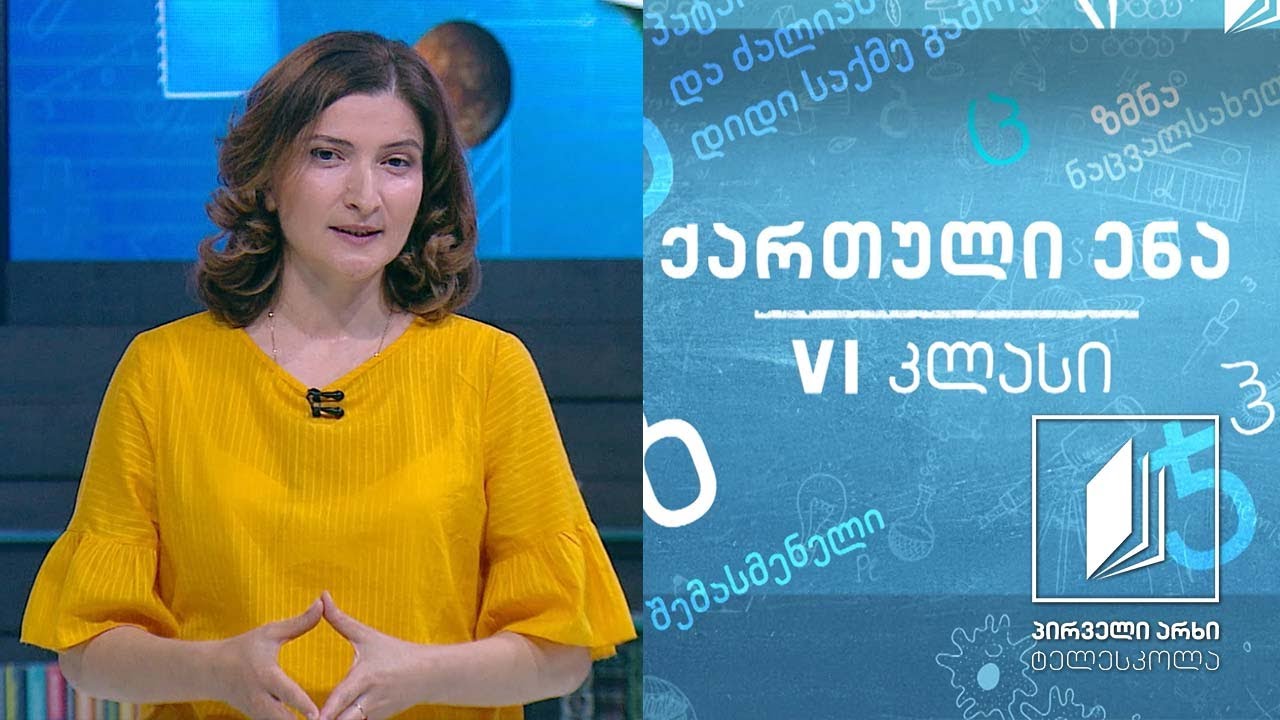 ქართული, VI კლასი - მზისფერი ფუტკარი #ტელესკოლა