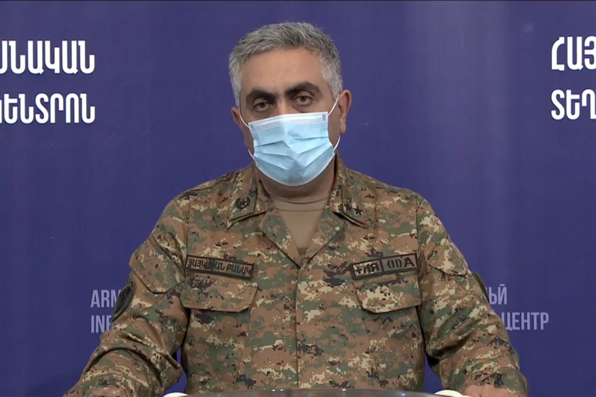 სომხეთის თავდაცვის სამინისტრო მოწინააღმდეგის დანაკარგების შესახებ ინფორმაციას ავრცელებს